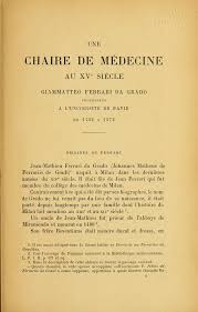 Origine e significato di oltre 40'000 cognomi italiani. Une Chaire De Medecine Au Xve Siecle Giammatteo Ferrari Da Grado Un Professeur A L Universite De Pavie De 1432 A 1472 Wellcome Collection