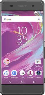 Sony xperia xa1 unlocked smartphone 32gb gold (us. Best Buy Sony Xperia Xa 4g Lte With 16gb Memory Cell Phone Unlocked Graphite Black 1302 2508