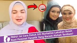 Facebook rasmi untuk mengeratkan silratulrahim dengan semua peminat di seluruh dunia. Padu Ini Cara Datuk Siti Nurhaliza Lakukan Boleh Buat Peminat Fanatik Yang Kecam Aishah Terdiam Youtube