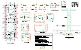 Foundation Plan And Section Detail Dwg File Furniture Details How To Plan Furniture