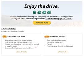 Compare routes for tolls & gas costs and time for all usa, canada, méxico & india toll roads, turnpikes, tollways, bridges, and tunnels. Paying Tolls Online Now As Easy As Typing Your License Plate Number