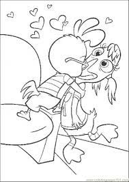 Chicken little abby clip art. Chicken Little Kiss Abbey Coloring Page For Kids Free Chicken Little Printable Coloring Pages Online For Kids Coloringpages101 Com Coloring Pages For Kids