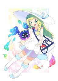 Lillie Nebby Pokemon Alola Pokemon Characters Anime