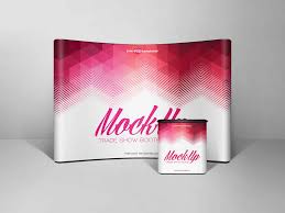 Download Free Trade Show Booth Mockup Psd Yellowimages Mockups