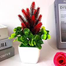 Whether you want to keep your home looking zen, or you need to add some life to your office space, we have everything you. Outdoor Flower Fake False Plants Flowers Artificial Garden Decor With Pot Grass Wedding Christmas Balcony Potted Plants Autumn Artificial Dried Flowers Aliexpress