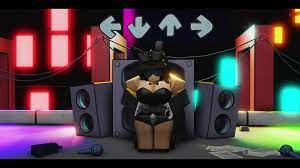 explicit, artist:shoizz (artist), friday night funkin, roblox, 1boy,  1boy1girl, 1girl, 3d, animated, bunny ears, bunnysuit, from behind, funky  friday, gameplay mechanics, loop, roblox avatar, sound, standing, straight,  thigh sex, video - rule34.lol