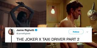 People Can T Help Noticing The Distinct Similarities Between The New Joker Movie And Martin Scorsese S Classic Film Taxi Driver Comic Sands