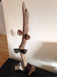 Porte Lunettes Et Montres En Bois Flotte Porte Lunettes Presentoir Lunettes Rangement Lunettes