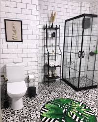 En güzel siyah ve beyaz desenli fayans modelleri. Oncesi Sonrasi Siyah Ve Beyaz Yenilenen Bu Banyoya Cok Yakismis Ev Gezmesi