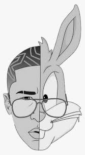 ✓ free for commercial use ✓ high quality images. Bad Bunny Bad Bunny Line Drawing Hd Png Download Kindpng