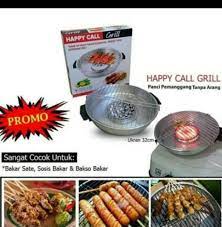 Salah satu pemanggang dengan kualitas terbaik dan harga terjangkau yakni alat pemanggang maxim. Alat Panggang Bakar Sosis Sate Bakso Bakar Happy Call Grill Original Shopee Indonesia
