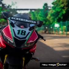 Yamaha yzf r15 v3 in hyderabad, secunderabad, moosapet. Yamaha R15 V3 Racing Blue Is Been New Mega Stickers Facebook