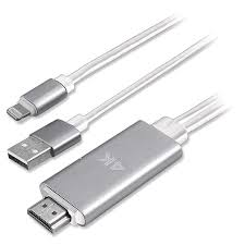 4smarts Lightning Hdmi 4k Uhd Adapter Iphone Ipad Ipod 1 8m