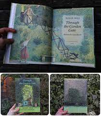 Sale 1986 Through The Garden Gate By Susan Hill Illustrated By Etsy Vintage Botanical Garden Gates Illustration
