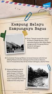 Ada dua versi tentang asal usul penamaannya. Asal Usul Kampung Melayu Di Batavia Tirto Id