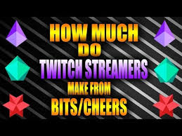 Bits To Usd Twitch Converter How Much Money Streamers Make From Bits Cheers Twitch Bits Explained Youtube