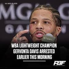 🚨 "The WBA Lightweight champ is accused of hitting his ex-girlfriend