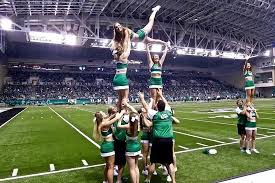 und cheer team at the alerus picture of alerus center