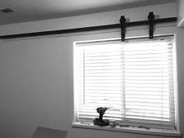 Interior sliding barn door window shutters. Diy Barn Door Style Window Covering Sawdust Sisters