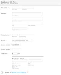 We did not find results for: Customer Bill Pay Form Template Jotform