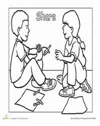 Good Manners Coloring Pages Jamesenye Preschool Worksheets Preschool Behavior Preschool Coloring Pages