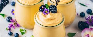 Mango Mousse Vegan Taste Week Rezept In 2020 Vegane Sussigkeiten Mango Mousse Essen