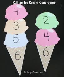 Ice Cream Games Printable The Activity Mom Kindergarden Activities Ice Cream Games Math Activities Preschool