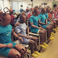 The Mercedes Benz Crash Test Dummies In Stuttgart Their Job Is To Deliver Crash Testing Results That Are As Realistic As Mercedes Benz Amg Mercedes Benz Benz