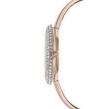 Voir les cadrans tournant dans un 360 degrés dans le sens horaire mouvement. Montre Swarovski 5484073 Crystal Rose Bracelet Jonc Acier Dore Rose Lunette Sertie En Micro Pave Femme Sur Bijourama Montre Femme Pas Cher En Ligne
