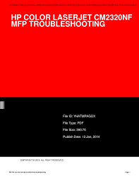 Drivers & utilities, hp laserjet fax, hp laserjet scan, hp toolbox. Hp Color Laserjet Cm2320nf Mfp Troubleshooting
