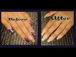 How To Remove Soak Off Gel From Regular Nail Polish Remover No Acetone Youtube Nail Polish Remove Gel Polish Nail Techniques