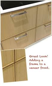 Large selection of cabinet styles and colors at budget pricing. Best Kitchen Cabinet Idea Ever Adding A Thin Frame To Flat Veneer Picture Frame Cabinet Door Picture Frame Cabinet Shaker Style Cabinet Doors