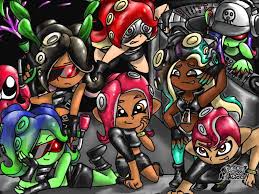 All The Octolings What S Your Two Most Favorite Octolings In Splatoon This Is A New Drawing I Did Of All The Octolings So Splatoon Splatoon 2 Art Drawings