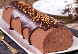 Buche A La Mousse Au Chocolat Et Baileys Au Thermomix Plat Et Recette Recette Mousse Au Chocolat Dessert Noel Facile Buche Mousse Chocolat