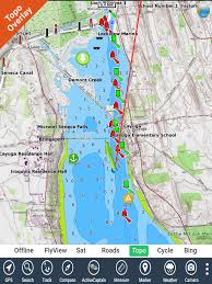 Sam Rayburn Reservoir Hd Gps Fishing Chart Offline Apps
