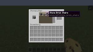 We've got all the pieces we need, now we just need to follow the recipe! Stone Cutter Recipe Minecraft Stonecutter Minecraft Rachel We Ate A Look At A New Block In Minecraft The Stonecutter Haen5b Images