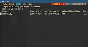 No support will be provided by the manjaro team for any issues that may arise relating to software installations from the aur. Yay Best Aur Helper For Arch Linux Manjaro Computingforgeeks