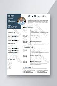 Download and edit your new resume design in the cloud and. Professional Cv Resume Template Word Doc Free Download Pikbest