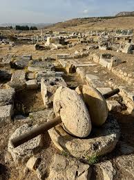 Just above Pamukkale's cotton-white pools sits the ancient city of Hierapolis where Romans once bathed, prayed, and watched sunsets over the valley. Still one of the most magical places I've seen 🏺🌅 #