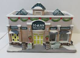 Rare Holiday Inspiration Jo Ann Fabrics Christmas Village Store Light Up Christmas Village Holiday Inspiration Christmas
