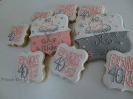 40th Birthday Cookie Cake Ideas Fabulous 40 Birthday Cookies 72 Via Etsy Cookie Cake Birthday Birthday Cookies 40th Birthday Cakes