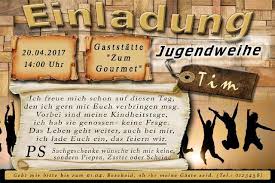 Die Originelle Einladungskarte Zur Jugendweihe In Verschiedenen Gestaltungsvarianten Einladung Jugendweihe Jugendweihe Jugendweihe Einladungskarten