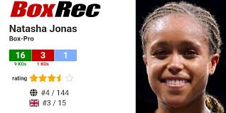 BoxRec: Natasha Jonas