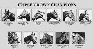 Triple Crown American Pharoah And List Of Past Winners News Stories Triple Crown Triple Crown Winners Belmont Stakes