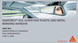 What adhesive is the best for jewelry, craft, automotive? Sikaforce 315 Super Fast Plastic And Metal Bonding Adhesive Webinar Youtube