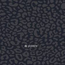 Dekbedovertrek Zwarte Tijger Panter Textuur Abstracte Naadloze Vector Patroon Achtergrond Pixers We Leven Om Te Veranderen