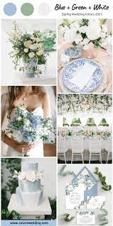 Top 8 Spring Wedding Color Combos For 2021 Spring Wedding Colors Wedding Theme Colors Green Themed Wedding