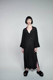 Talitha Silk Tunic in Black