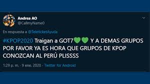 Juegos por whatsapp, el nuevo pasatiempo de la cuarentena. Bts En Peru Army Pide Que Traigan A La Banda De Kpop Y Otros Grupos Para Concierto A Traves De Las Redes Sociales Twitter Atmp La Republica