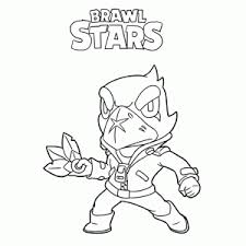 Unlock and upgrade brawlers collect and upgrade a variety of brawlers with powerful super abilities, star. Brawl Stars Kleurplaat Printen Leuk Voor Kids